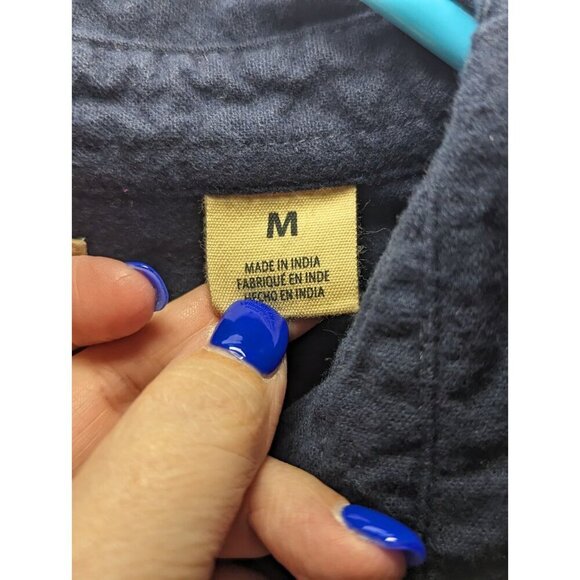 RedHead Shirt Mens Large L Blue Long Sleeve Button Up Pockets Outdoors Hiking - Picture 6 of 12